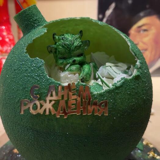 Dragon Bomb Cake