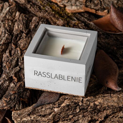 Ароматическая свеча RASSLABLENIE, 100 мл