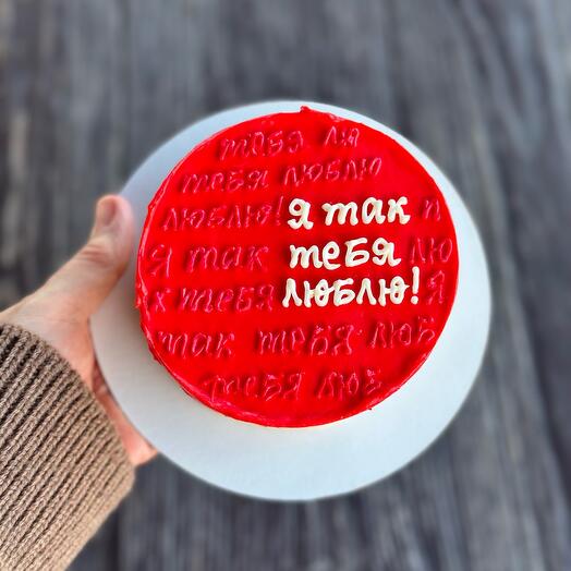 Бенто-торт 14 февраля