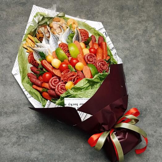 Букет из закусок"Праздник "