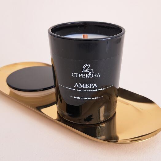 Ароматическая свеча "Амбра"