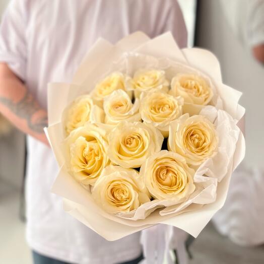 Candlelight Premium Peony Roses
