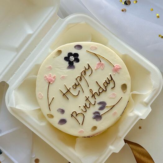 Бенто-торт happy birthday маме бабушке сестре подруге жене любимой на день рождения на 8 марта