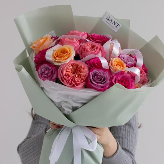 21 Роза микс 40-50см