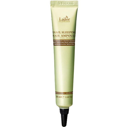 Lador Snail Sleeping Hair Amploule Сыворотка для поврежденных волос ночная восстанавливающая - 20 мл