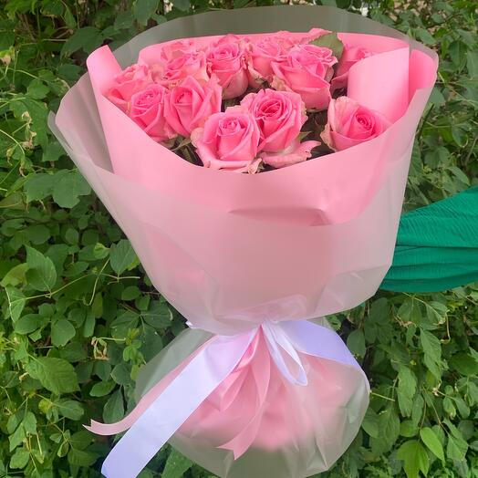 Ramo de 15 rosas "Suaves sueños"