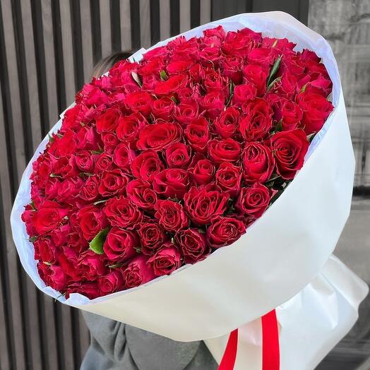 101 red roses