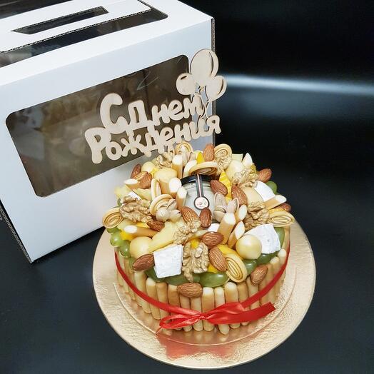 Мини торт Сырная тарелка с мёдом