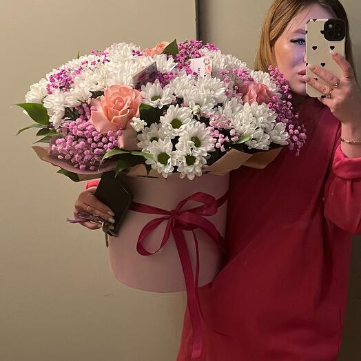Цветы в коробке 🤗