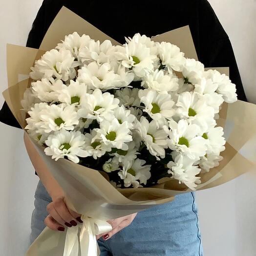 Моно букет 💐 хризантема ромашки