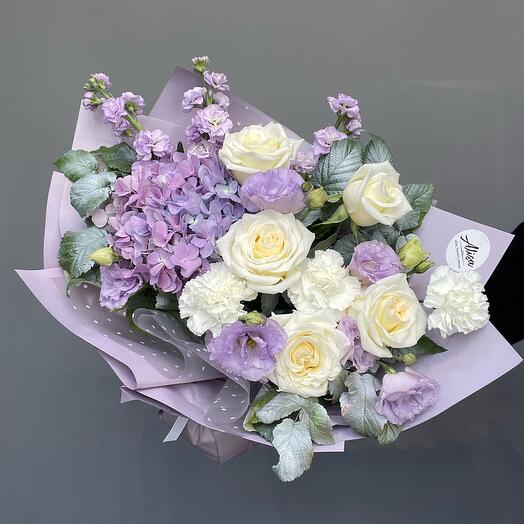 Евробукет сиреневый