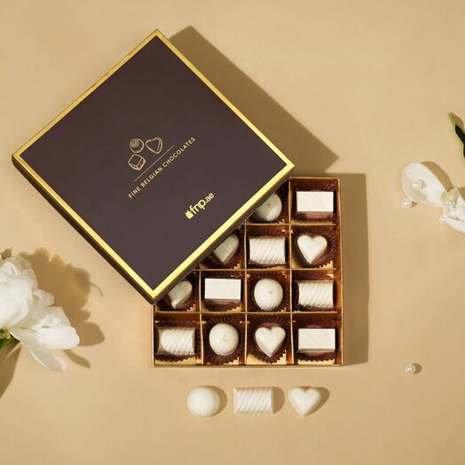 Ivory Indulgence Chocolate Box Of 16