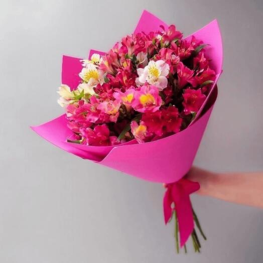 Ramo 9 de alstroemeria