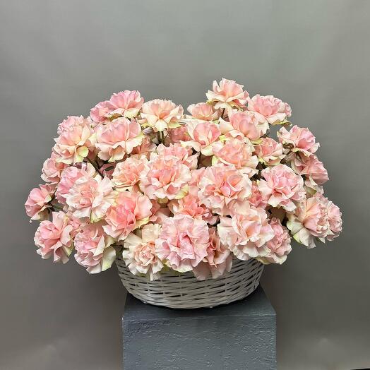 Корзина французских роз