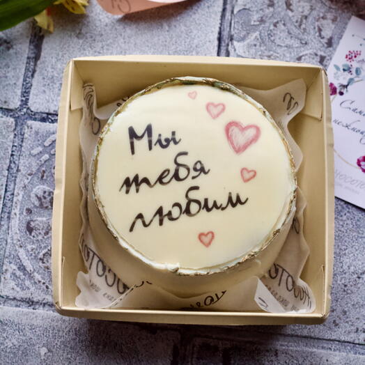 Бенто торт (vegan) для мамы, папы, бабушки