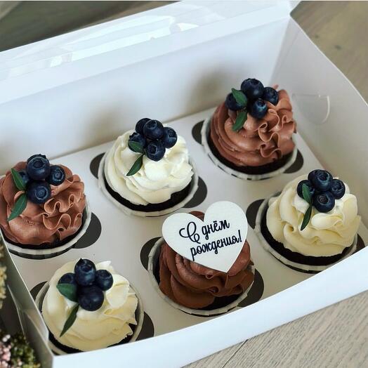 Капкейки на день рождения 🧁