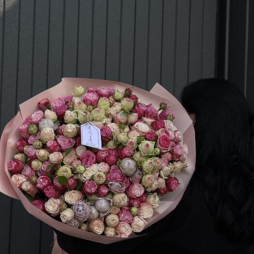 Pion Rose Mix bouquet