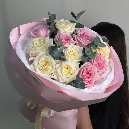 Пионовидные ароматные розы🌸