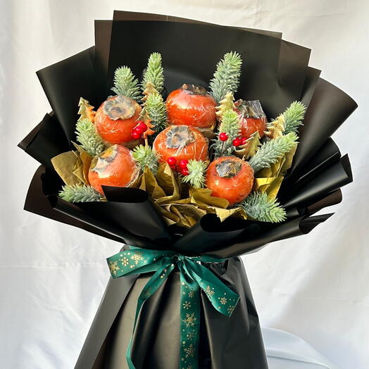 Christmas Persimmon Bouquet