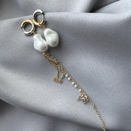 Congo earrings with pendants
