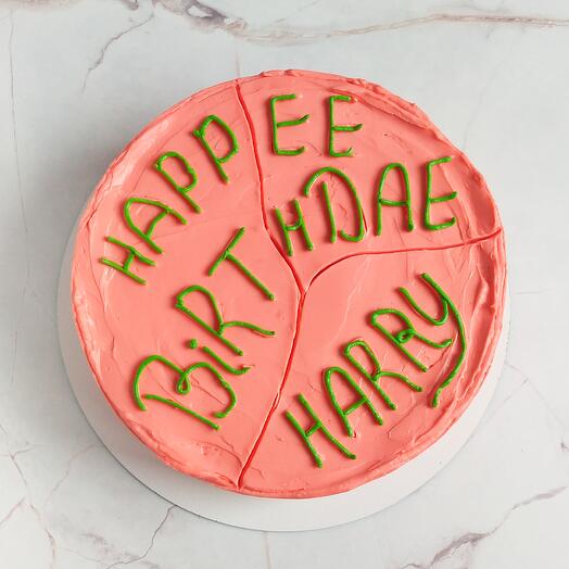 Pastel de Hagrid para Harry Potter, como regalo