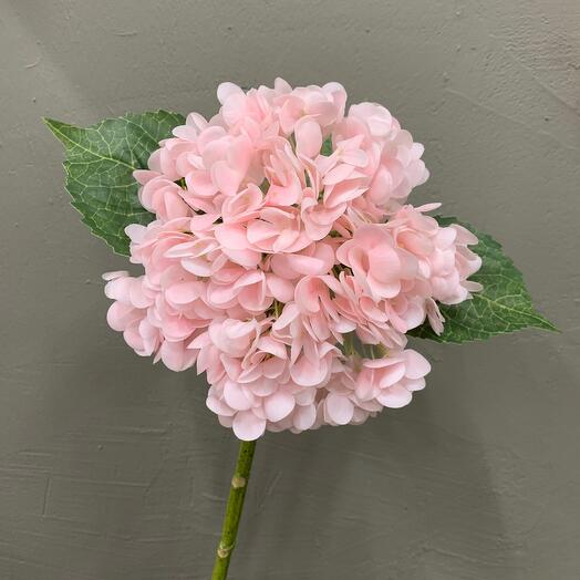Искусственная Гортензия высокого качества (pink)