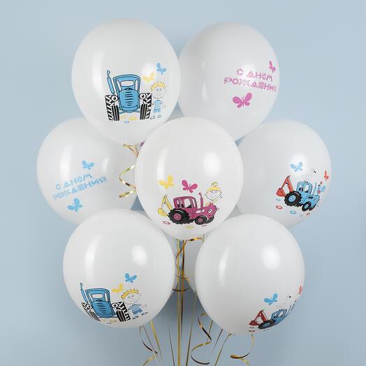 Latex multicolored balloons PROMOTION 15 pieces