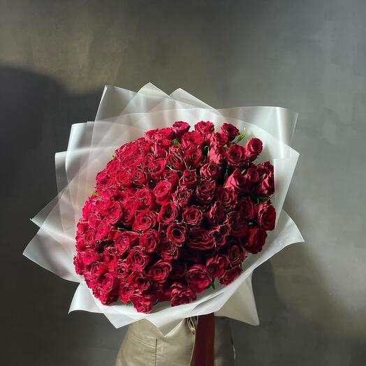 101 КРАСНАЯ РОЗА ХИТ СЕЗОНА🌹