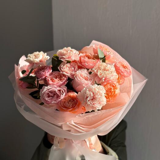 Букет «Прямо в сердце» S-размер