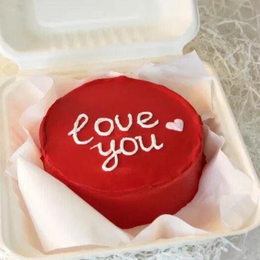 Бенто тортик "LOVE YOU"