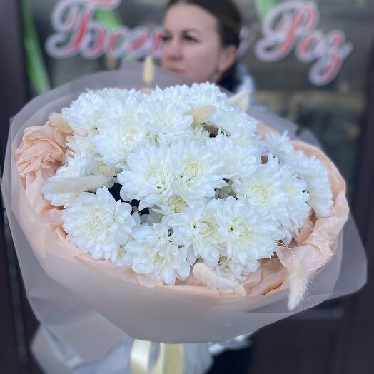 Хризантема с лагрусом