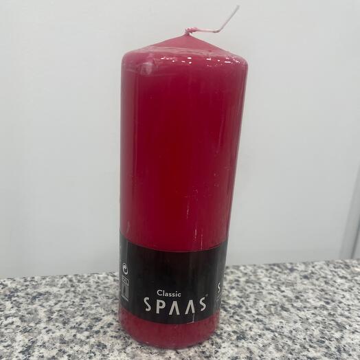SPAAS Pink Candle (14 cm)