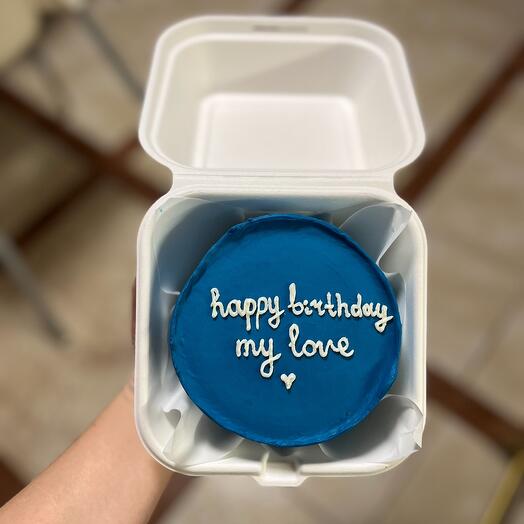 Бенто торт happy birthday вашего цвета