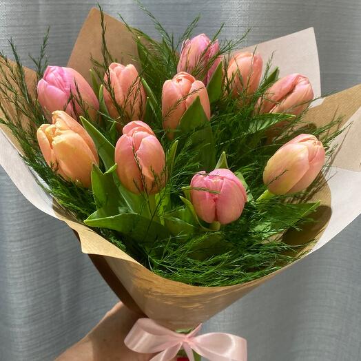 Tulipanes Rosa