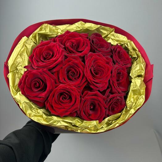 Букет из 11 красных роз