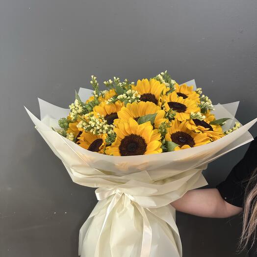 Букет подсолнухов 🌻