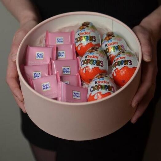 Набор с конфетами и киндерами
