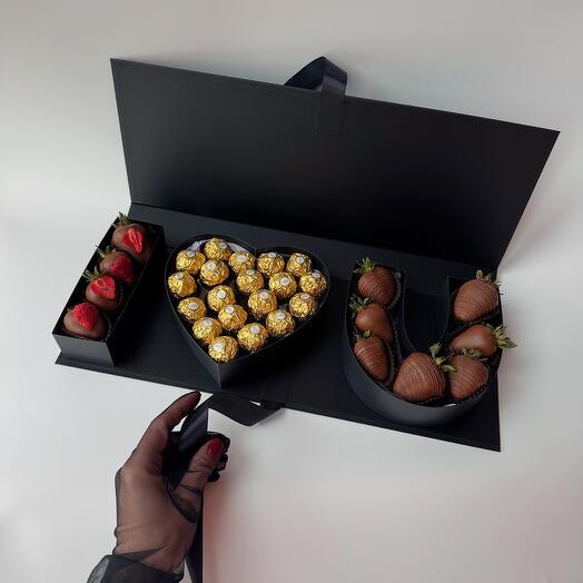 Набор клубника в шоколаде и Ferrero Roche