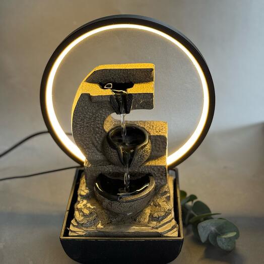 Фонтан - светильник для декора пространства