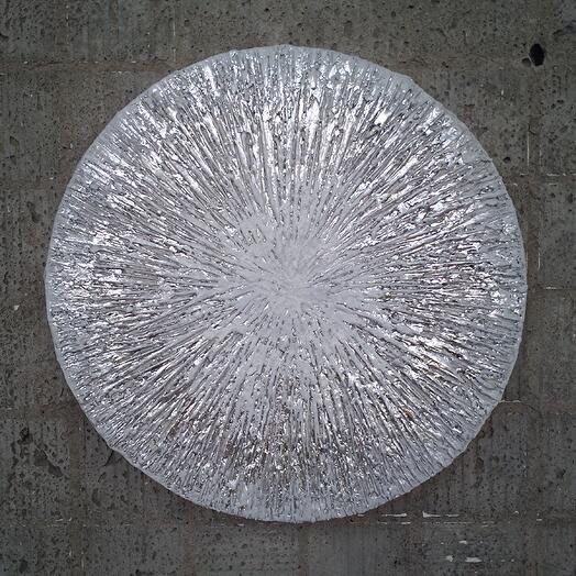 Интерьерная текстурная миниатюра "" Silver"