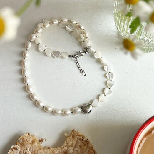 Колье Сердечки