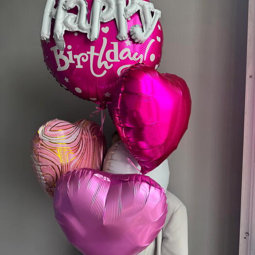 ALLES GUTE ZUM GEBURTSTAG BALLON-SET