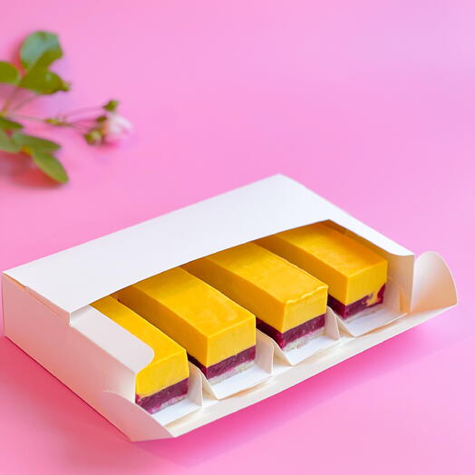 Пирожные «Манго-Малина»