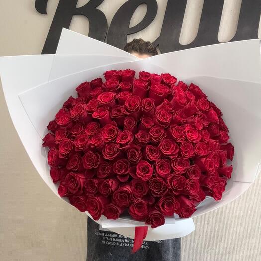 Букет из 101 розы