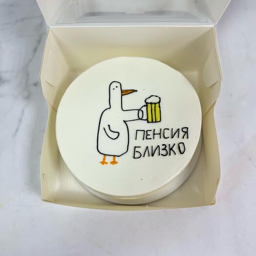 Бенто торт: Гусь