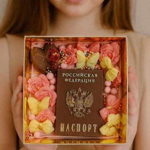 Паспорт из шоколада