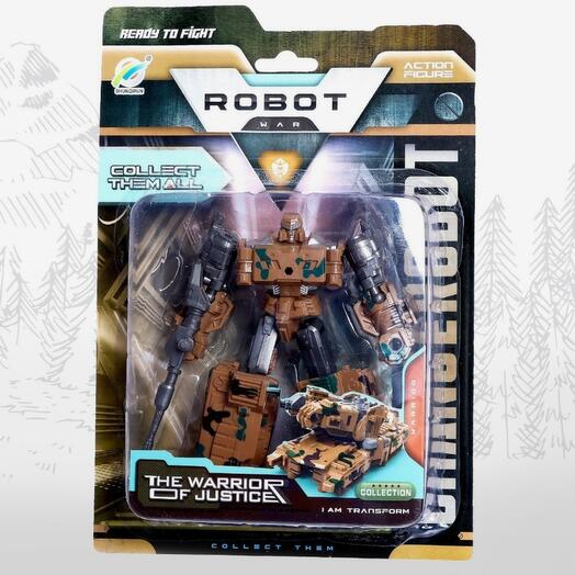 Робот «Военный», трансформируется