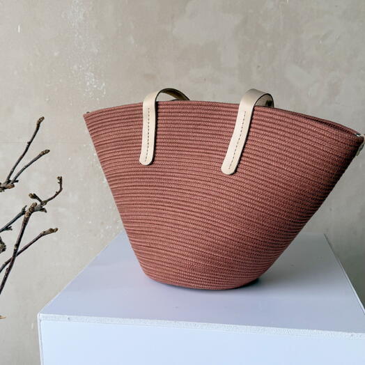 Сумка «Aurora» из хлопка, шоппер, сумка в отпуск