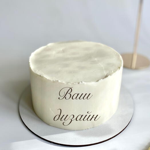 Торт 1 кг, мини-торт с индивидуальным дизайном на Новый год, день рождения
