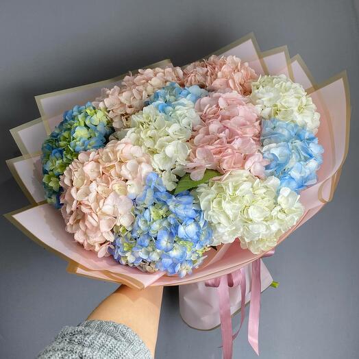 Микс из 11 гортензий для мамы